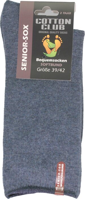 2 P. Cotton Club Senior-Sox Dkl.Jeans, 43-46