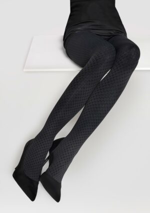 Marilyn Natti D11 Tights D-Grey/Black, 40-44