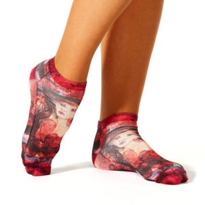 Wigglesteps Red Woman Face, 36-40