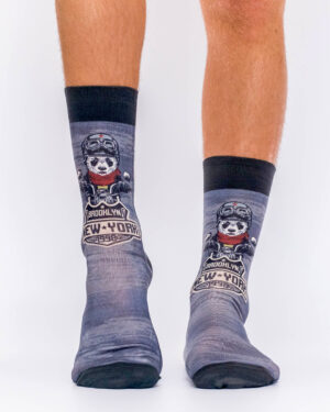 Wigglesteps Men Panda Motor Rider, 41-46