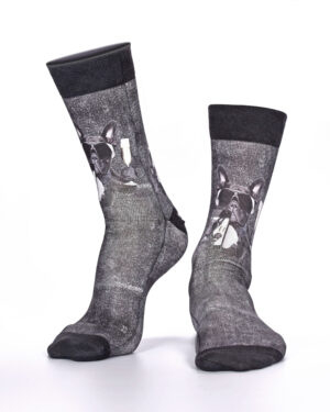 Wigglesteps Men Socks Cool Dog, 41-46
