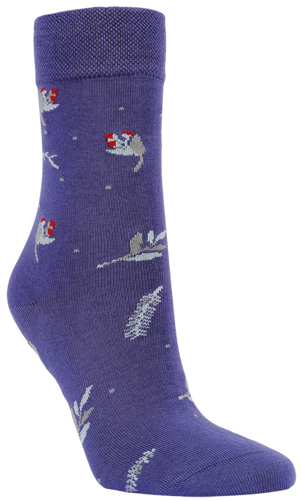 RS Viskose Socken Garden Lila, 35-38