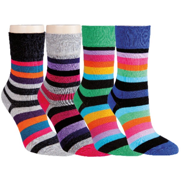 RS Socken Regenbogen Grau, 35-38