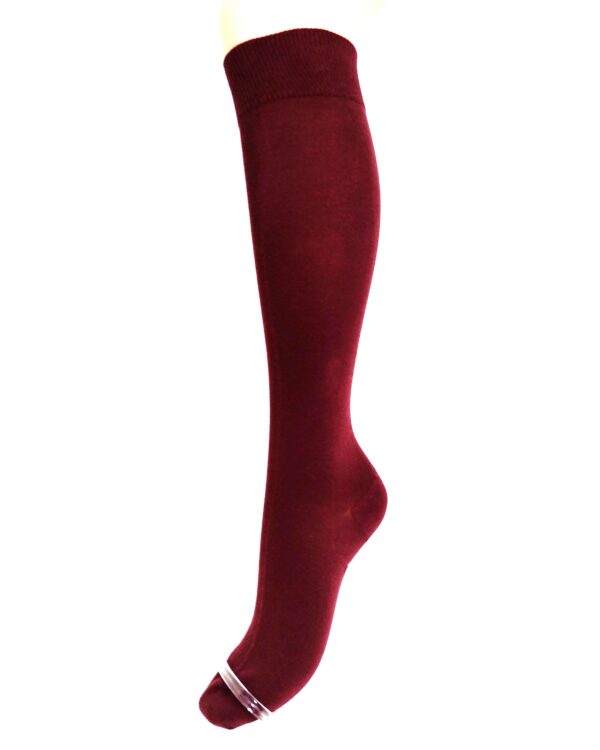 Fibrotex Micro 70 Kniestrumpf Bordeaux, OS