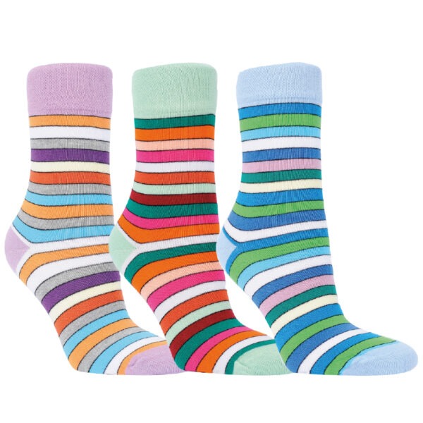 RS Viskose Socken Ringel Blau, 39-42