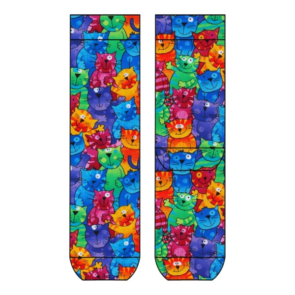 Cool 7 Lady Socks Funny Cats, 36-41