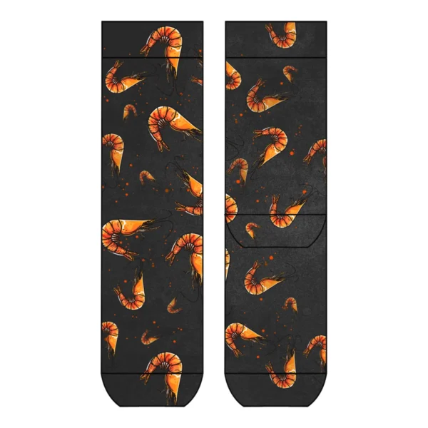 Cool 7 Men Print Socks Shrimps, 41-46