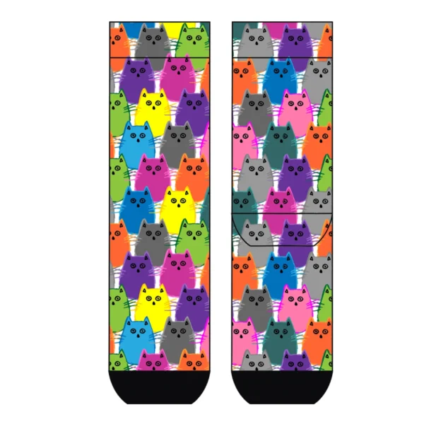 Cool 7 3D Print Multicolored Cats, 36-41