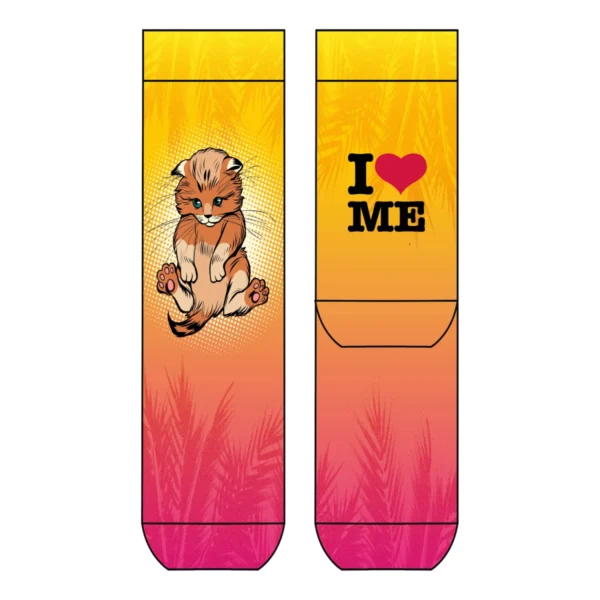 Cool 7 Lady Print Socks I Love Me, 36-40
