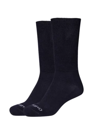 2 Paar Camano Soft Netz Navy, 35-38