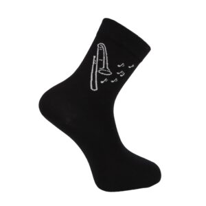 Musikboutique Socken Posaune Weiß, 35-38