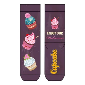 Cool 7 Socken Enjoy your Cupecake, 36-41