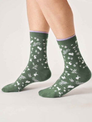 Thought Woodland Floral Green, 36-40