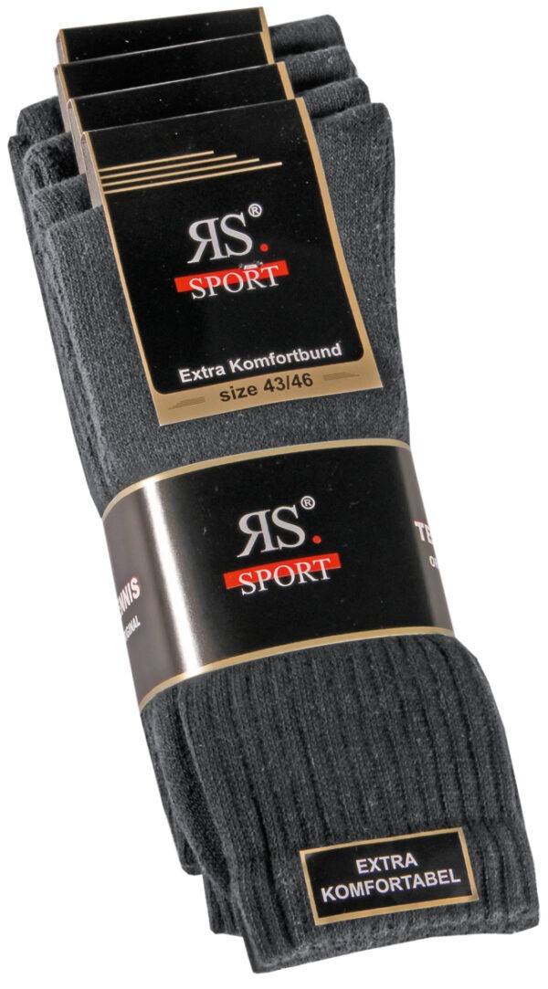 RS Tennisstrumpf Sport XL Anthrazit, 47-50