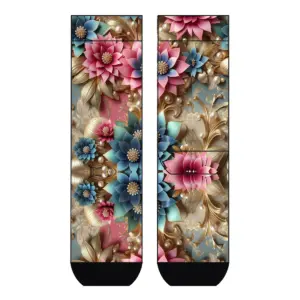 Cool 7 3D Print Flowers With Pearls, 36-40