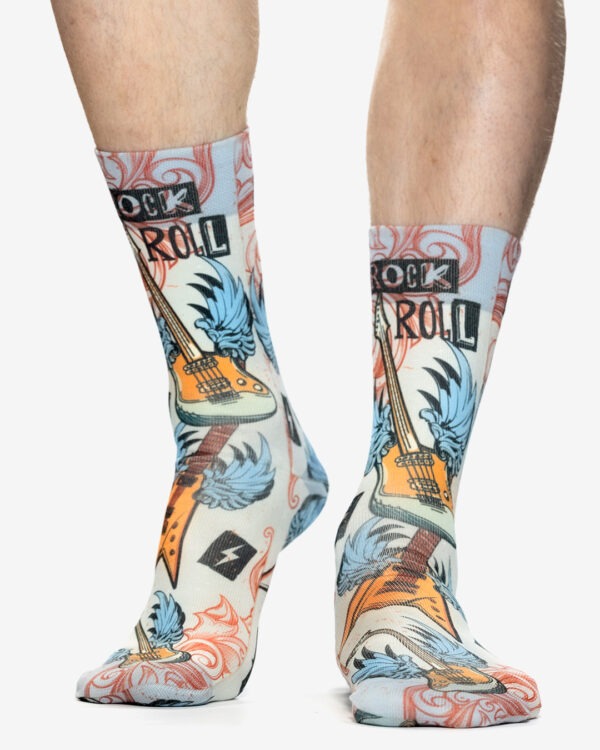 Wigglesteps Socken Rock Guitar, 41-46