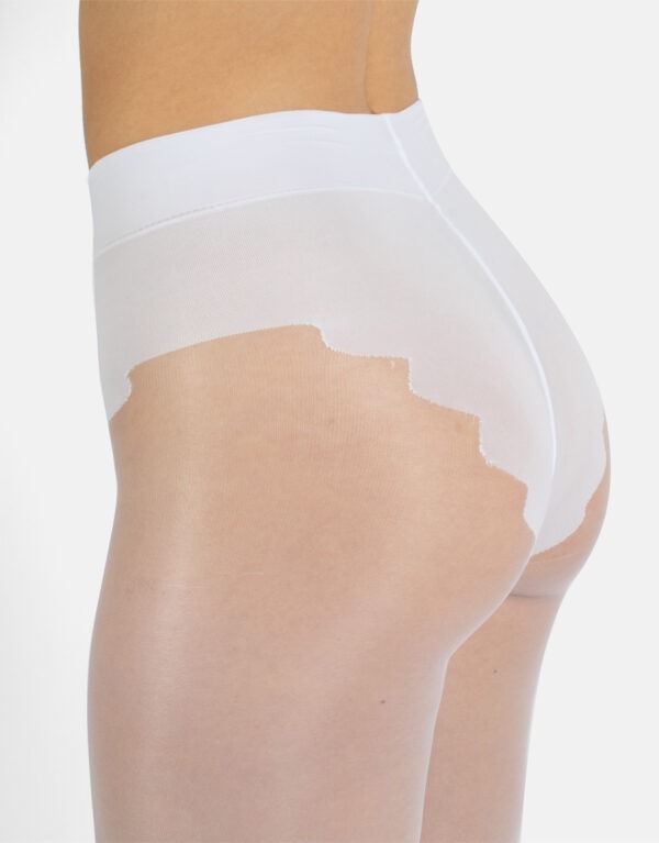 Cette Bari Satin 20 Tights White, 44-46
