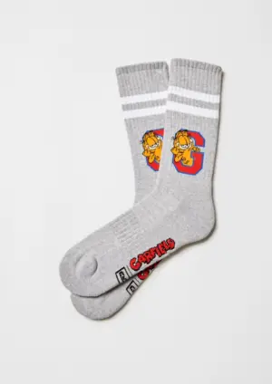 Besocks Garfield Socken Grau, 36-40