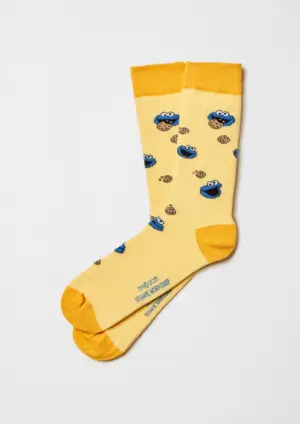 Besocks Cookie Monster Yellow, 41-46