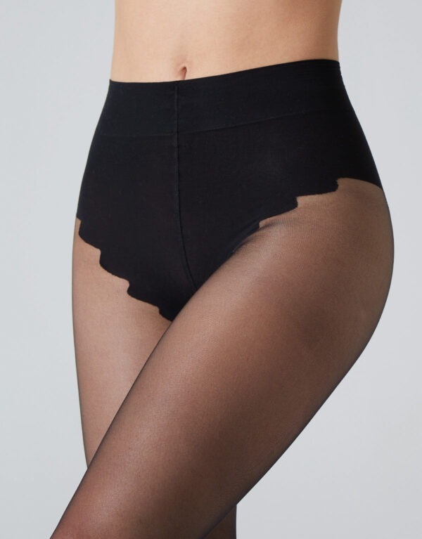 Cette Bari Satin 20 Tights Schwarz, 44-46