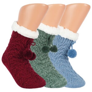 RS Kuschel Home Socke Bordeaux, 39-42