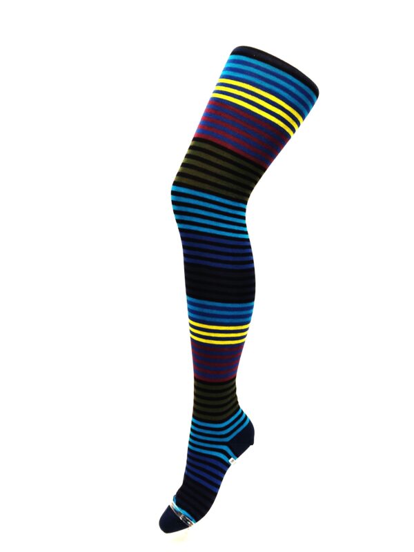 Crönert Strumpfhose Multicolor Marine, 44-46