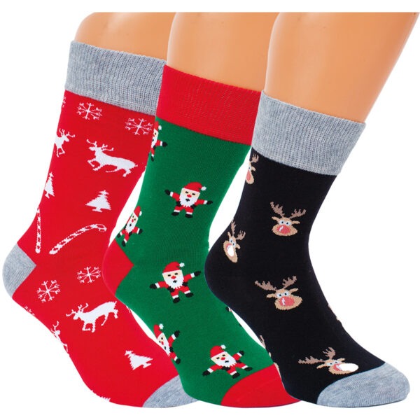 RS Socken Christmas-Advent Grün, 39-42