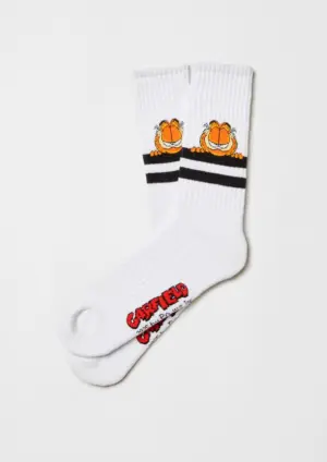 Besocks Garfield Socken White-Black, 41-46