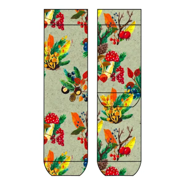 Cool 7 Print Autumn Mushrooms, 36-41