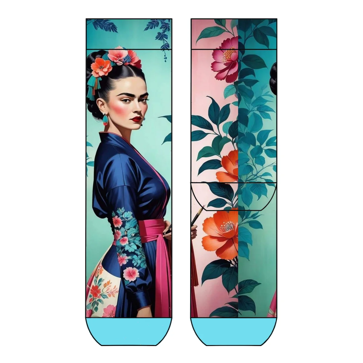 Cool 7 Viskose Frida with Flowers, 36-41