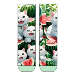 Cool 7 Viskose Kitties with Melons, 36-41