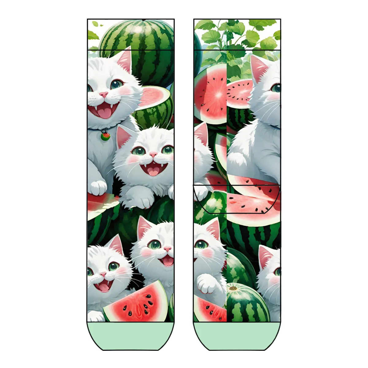 Cool 7 Viskose Kitties with Melons, 36-41