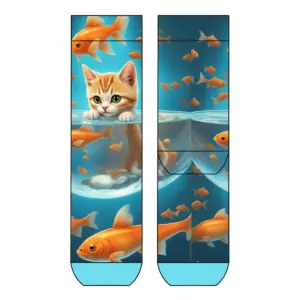 Cool 7 Viskose Kitty and the Goldfishes,36-41