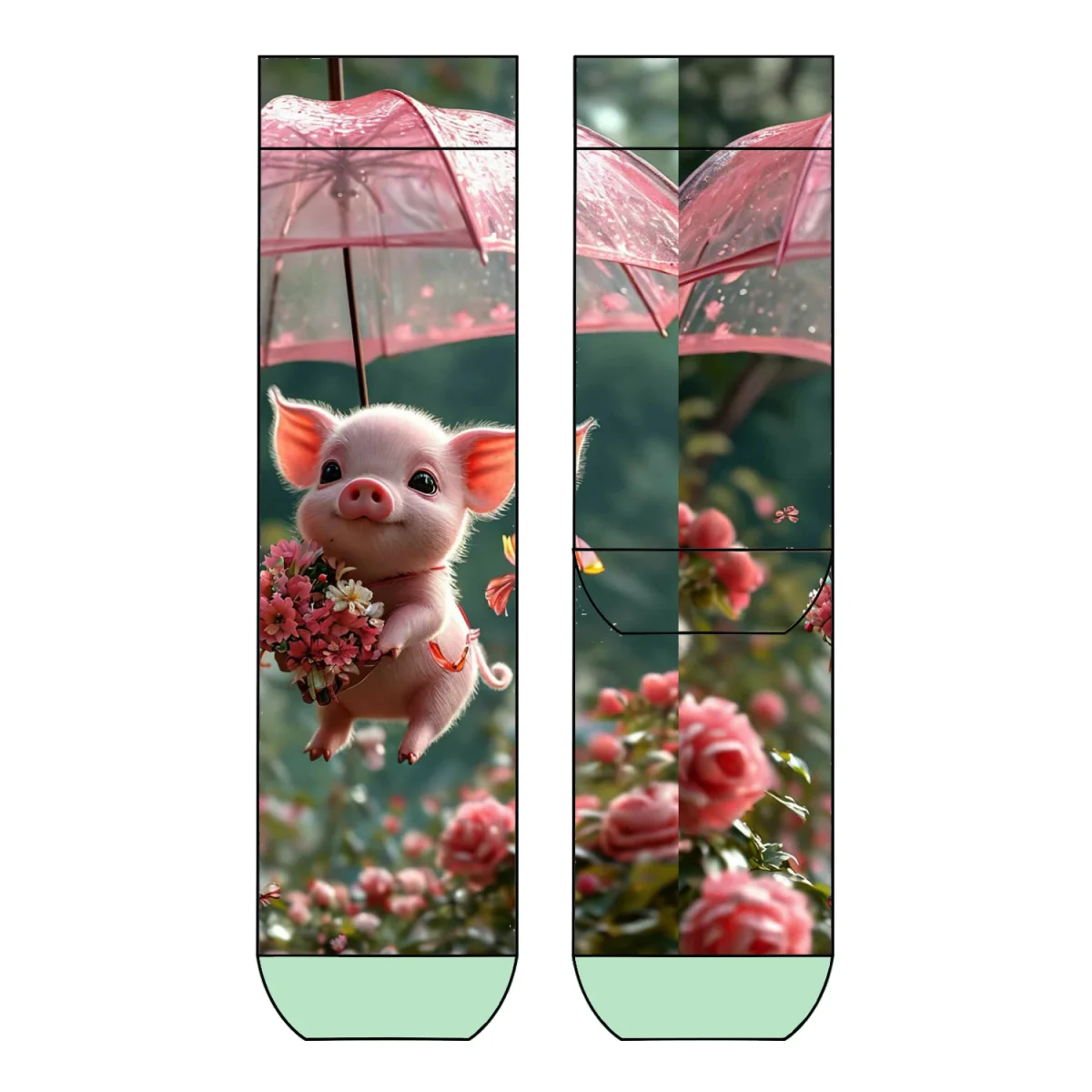 Cool 7 Viskose Piglet with Umbrella, 36-41