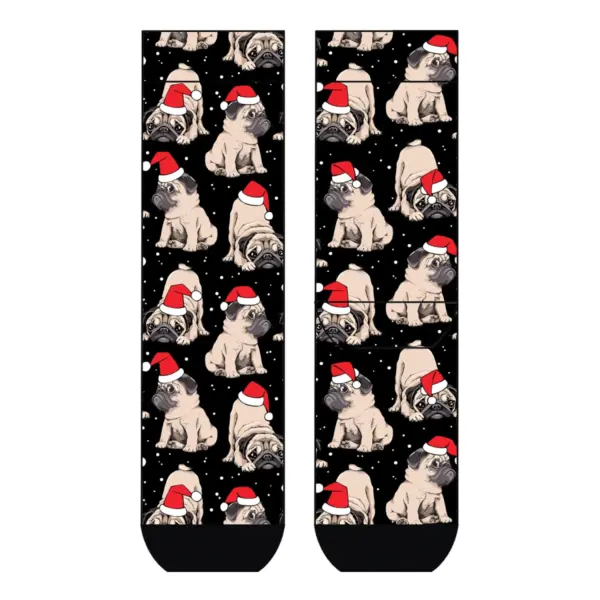 Cool 7 Viskose/Bambus Xmas Pug, 36-41
