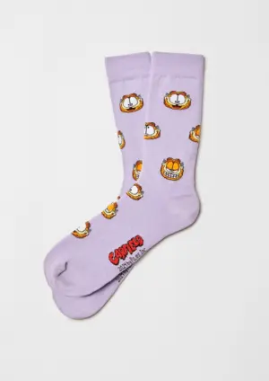 Besocks Garfield Socken Faces Malva, 36-40