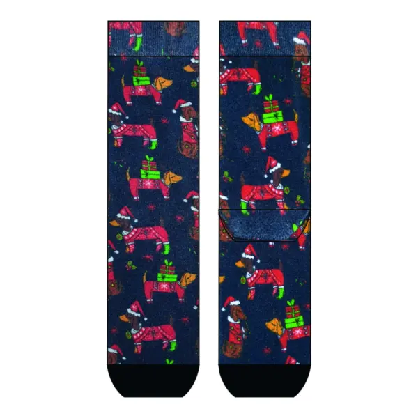 Cool 7 Viskose Socks Xmas Dogs, 41-46