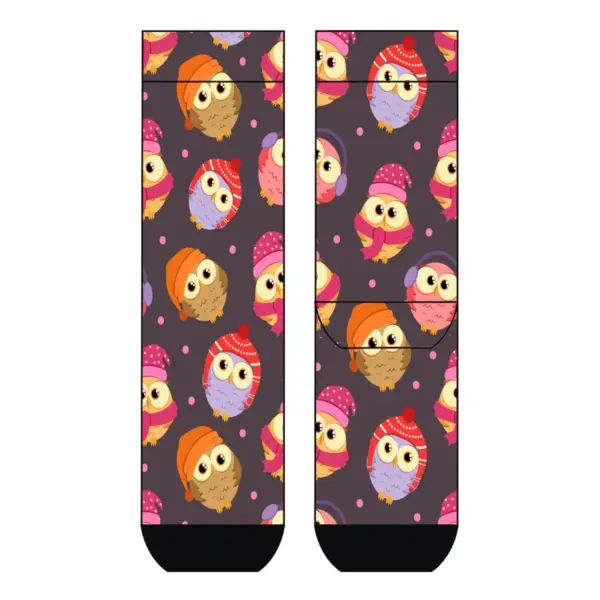 Cool 7 Viskose/Bambus Winter Owls, 36-41