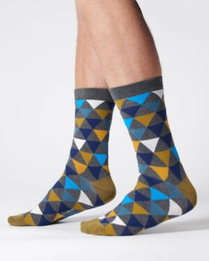 Socken gemustert