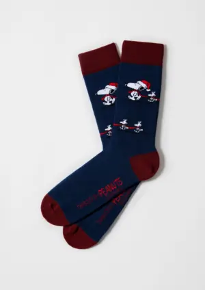 Besocks Peanuts Snoopy Santa, 36-40
