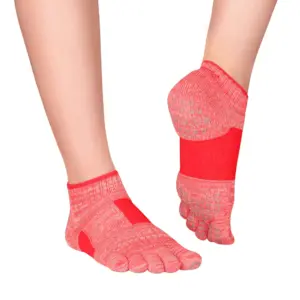 Knitido Yoga Arch Support meliert Rot, 35-38