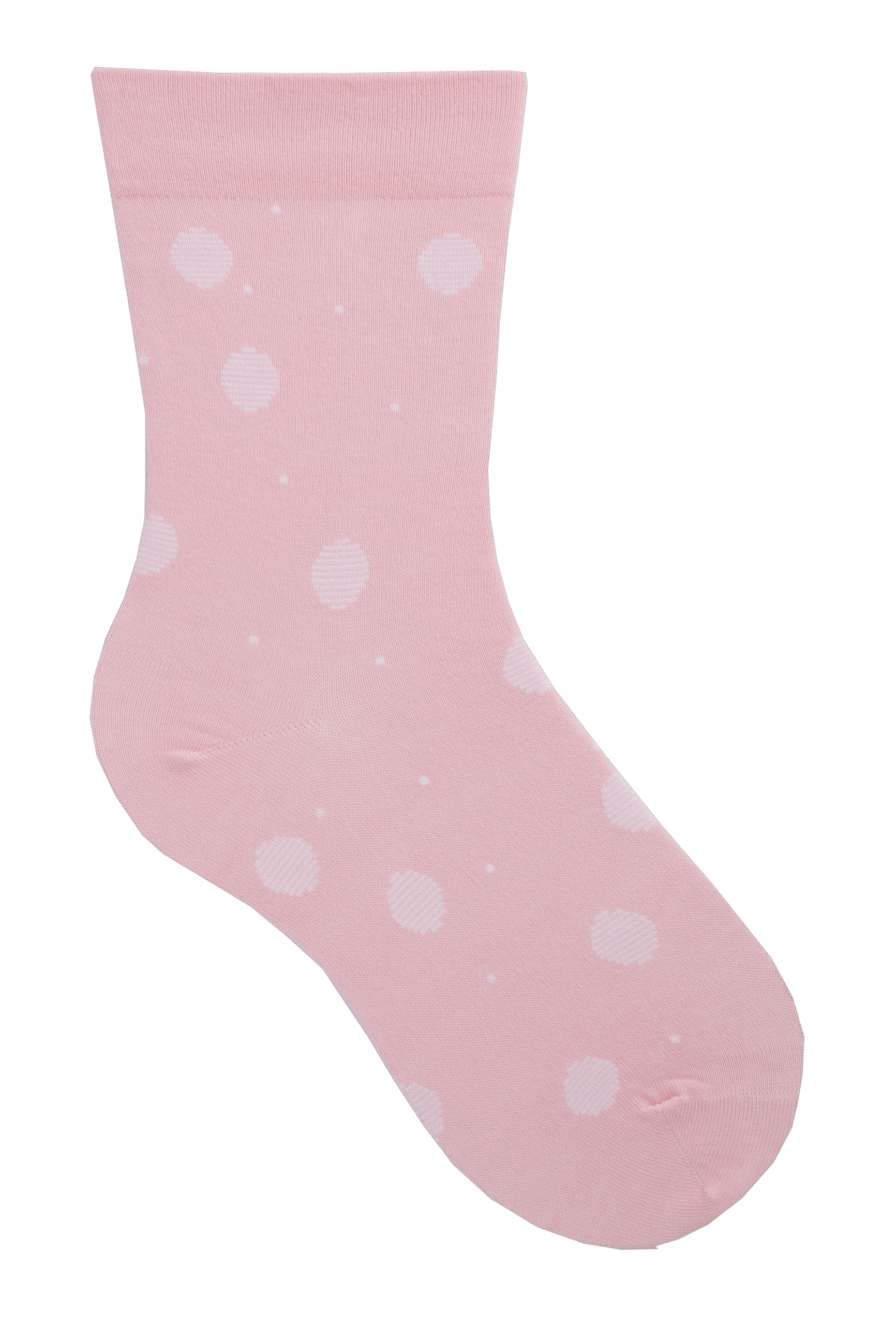 Socken weiter Bund Big Dots Rosa, 39-42