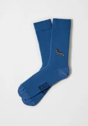 Besocks BePets Bordado Azul, 41-46