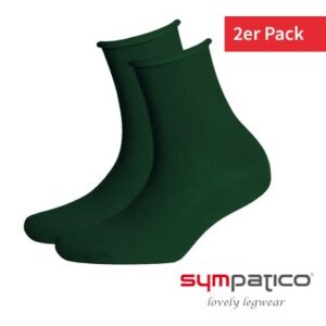 Socken einfarbig