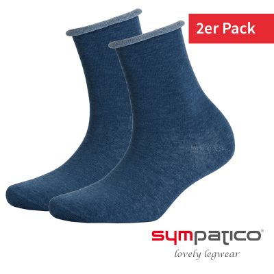 2 P. Sympatico Rollrand Jeans, 39-42