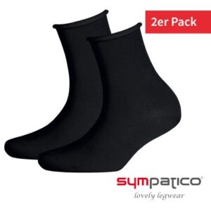 2 P. Sympatico Rollrand Schwarz, 39-42