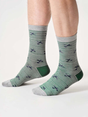 Thought Viskose Flying Stripe Grey, 41-46