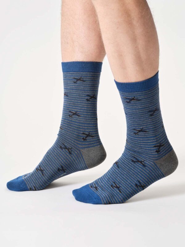 Thought Viskose Flying Stripe Blue, 41-46