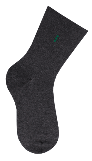 Socken weiter Bund/Muster Grau, 39-42