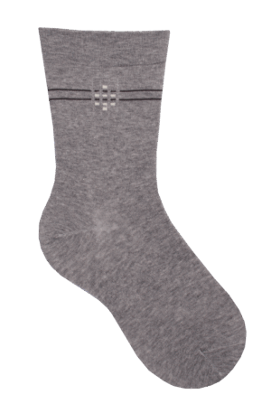 Socken weiter Bund/Stripes Grau, 39-42
